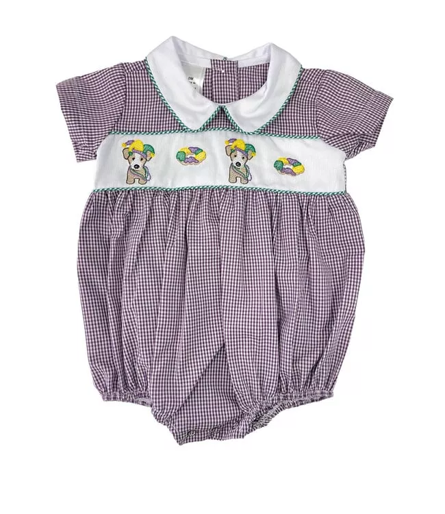 Lulu Bebe Mardi Gras Puppy and Cake Bubble