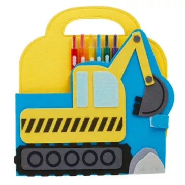 Mud Pie Construction Art Folio