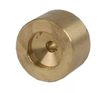 Northwest Short Line 408-6 Brass Flywheel,Press-fit -- For 1.5mm Shaft 11mm OD x 7mm L HO Scale