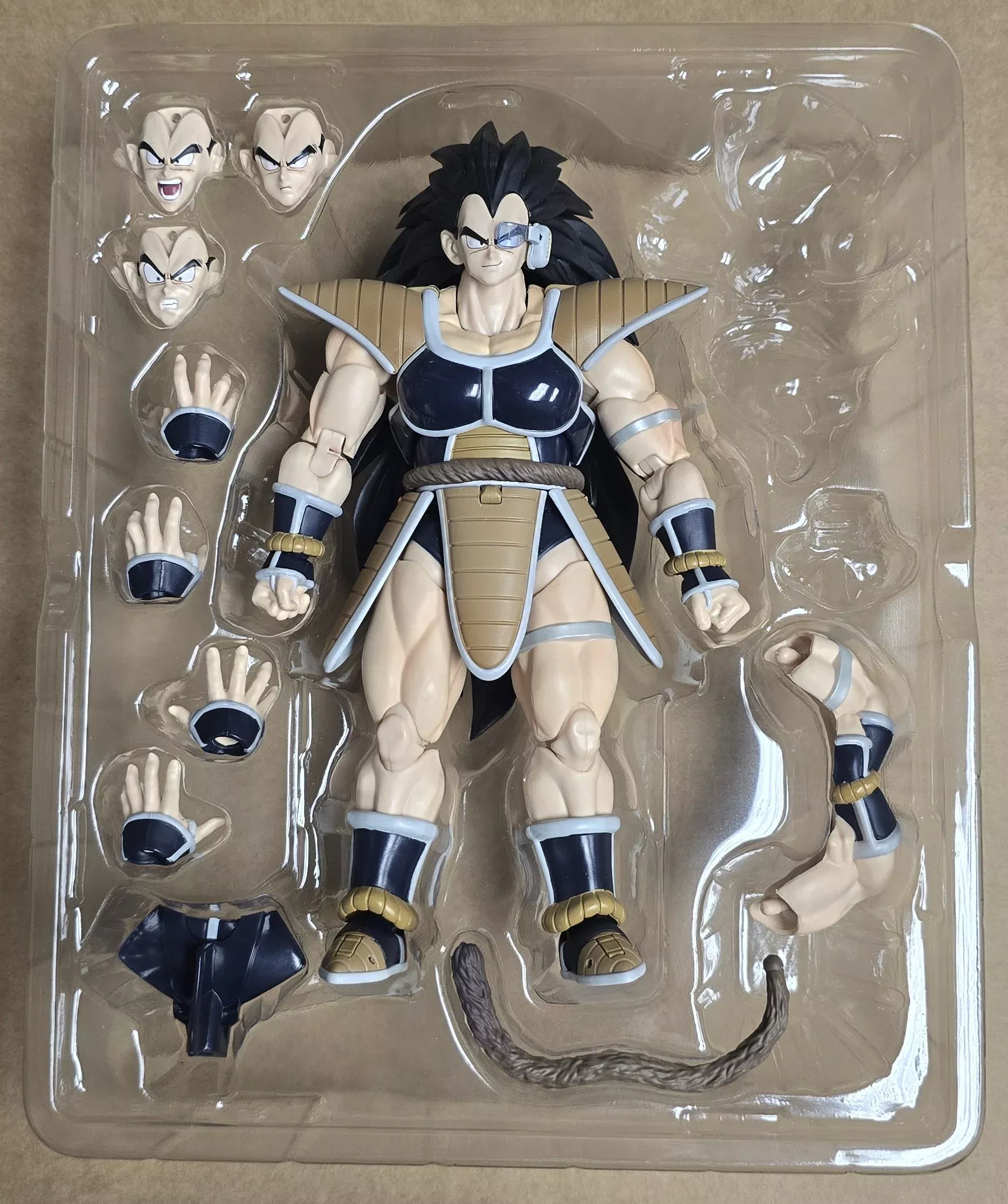 *Open Box* S.H. Figuarts Dragon Ball Z Raditz Exclusive Edition (No Gohan) Action Figure