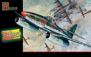 Pegasus 8415 1:48 Messerschmitt Me 262 WWII Jet Fighter Plastic Model Kit