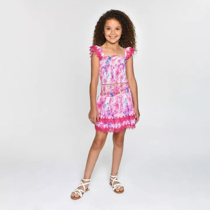 Peixoto Mariel Skirt Set - Cosmic Petals