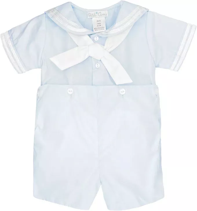 Petit Ami Blue Bobby Suit