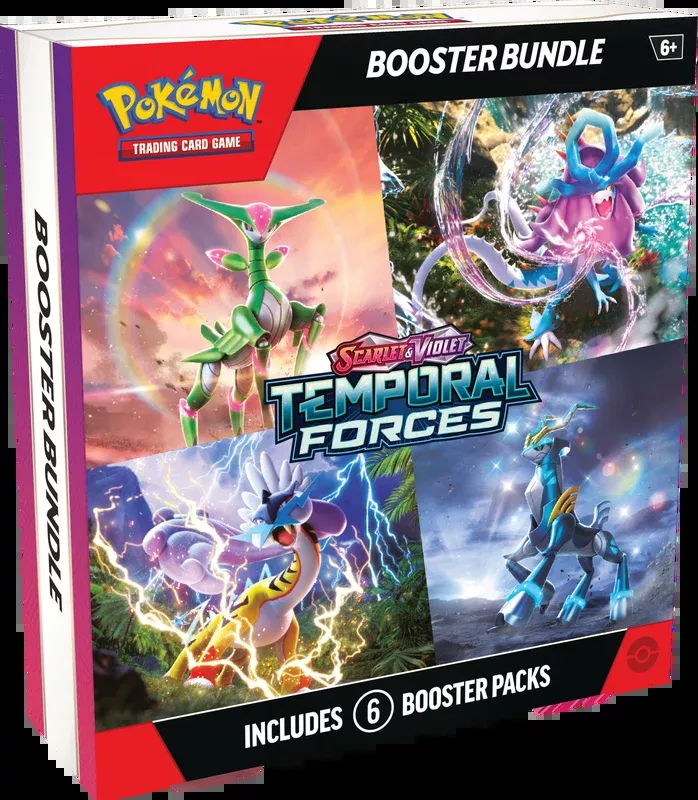 Pokemon TCG - Scarlet & Violet: Temporal Forces - Booster Bundle