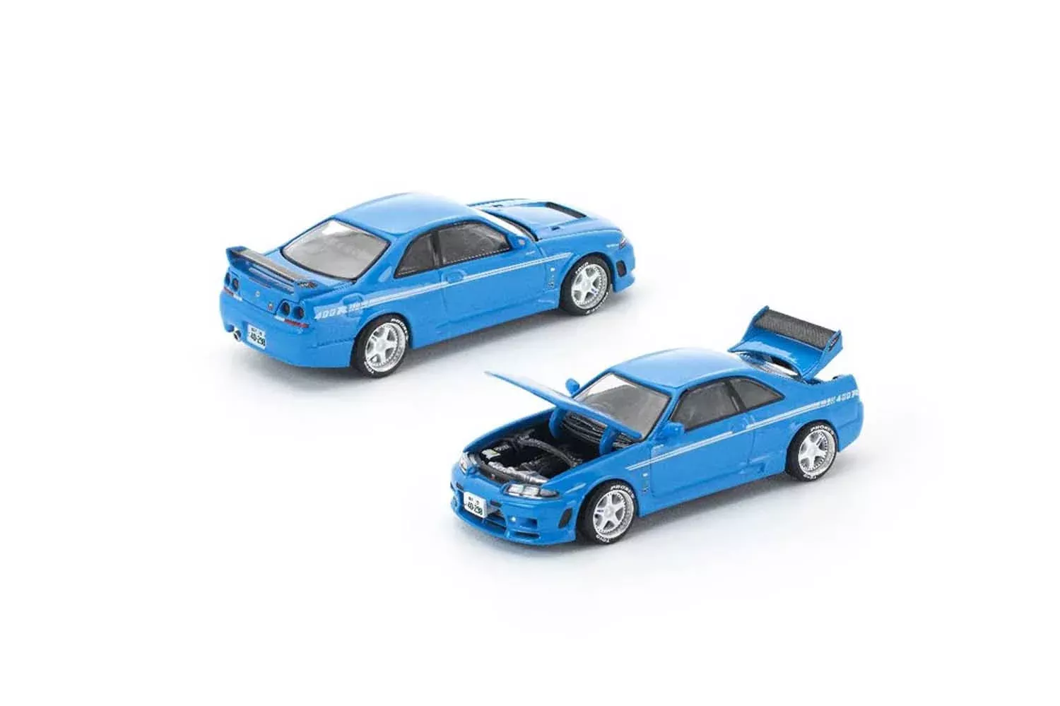 Pop Race - Skyline GT-R R33 Nismo 400R (Championship Blue) (Enigma Exclusive Edition) 1/64 Scale Diecast Model Car