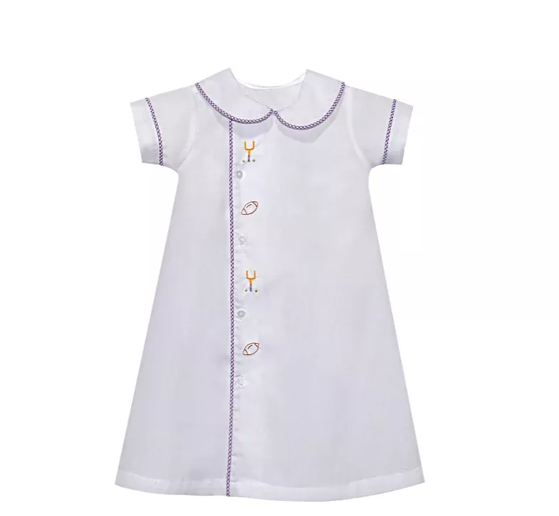 Remember Nguyen Boys Tiger Purple/Gold Daygown