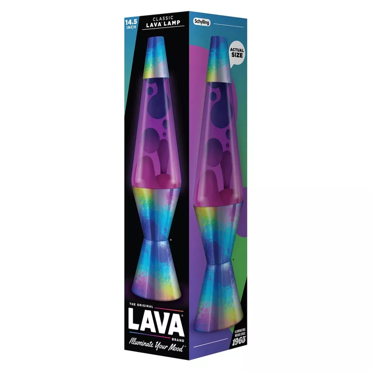 Schylling Chameleon Color Shift 14.5 Inch Classic Lava Lamp