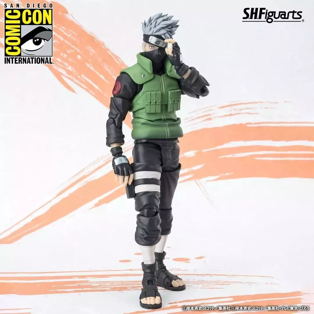 SDCC 2024 S.H. Figuarts Naruto: Shippuden Kakashi Hatake Action Figure Exclusive