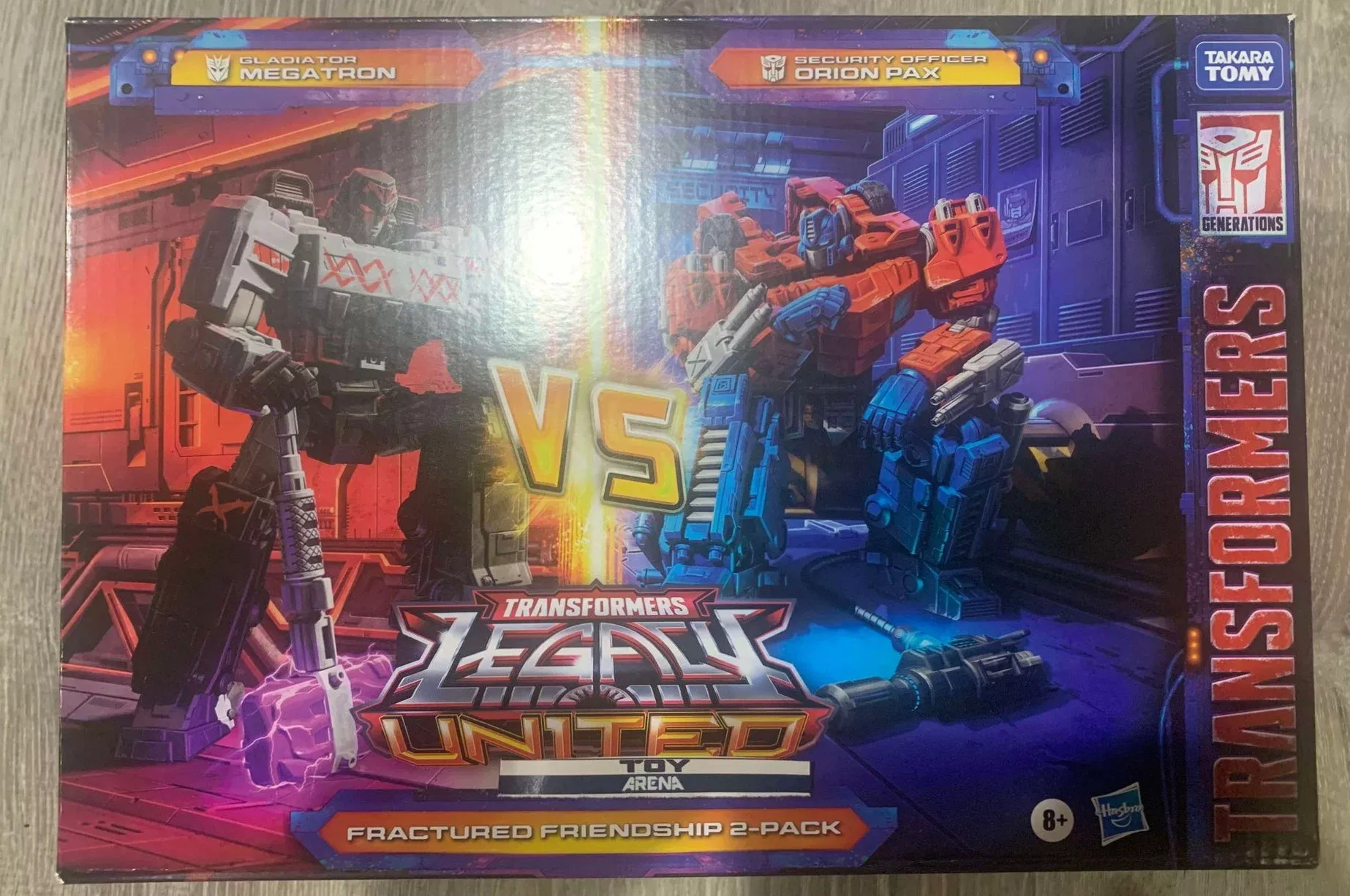 SDCC 2024 Transformers Generations Legacy United Voyager Class Fractured Friendship Action Figure Exclusive