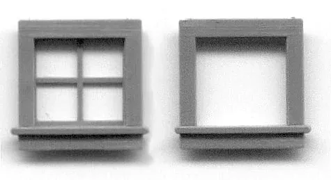Single Sash 4 Light Window
