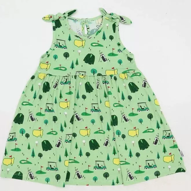 Southern Slumber Golf Bamboo Shoulder Tie Dress