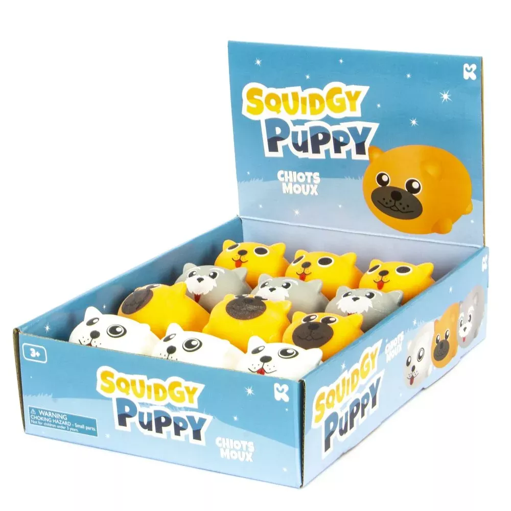 Squidgy Puppy Squishy Toy