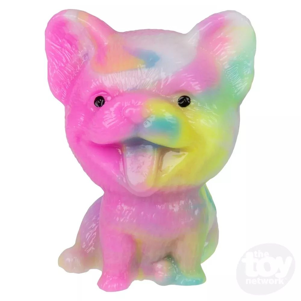 Sticky Rainbow Corgi Squishy