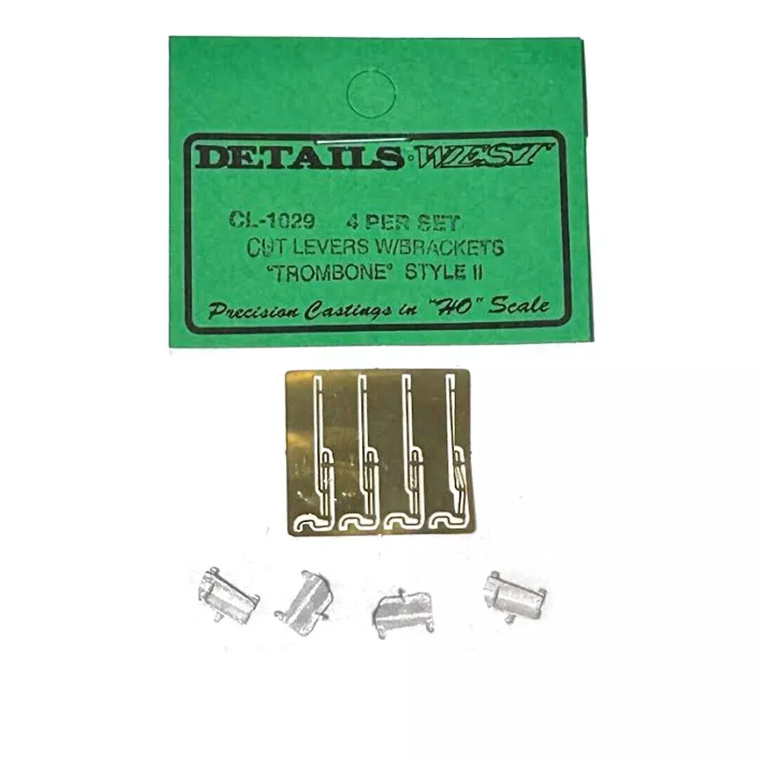 Style II Cut Trombone Lever with Brackets
