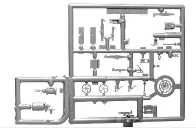Tichy Train Group 3034 SPLIT K BRAKE Set, HO