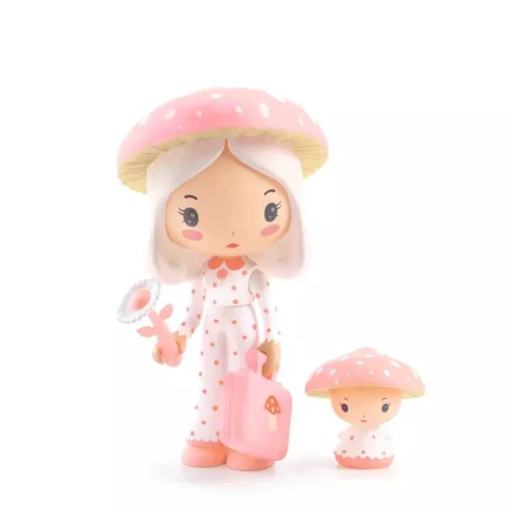 Tinyly Amy & Mushy Mini Doll Set