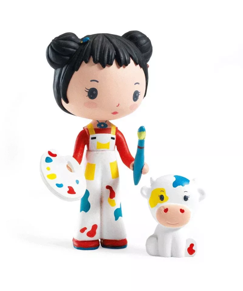 Tinyly Barbouille & Gribs Mini Doll Set