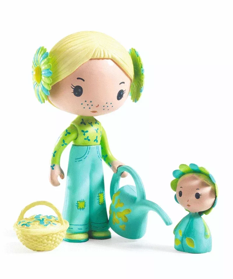 Tinyly Flore & Bloom Mini Doll Set