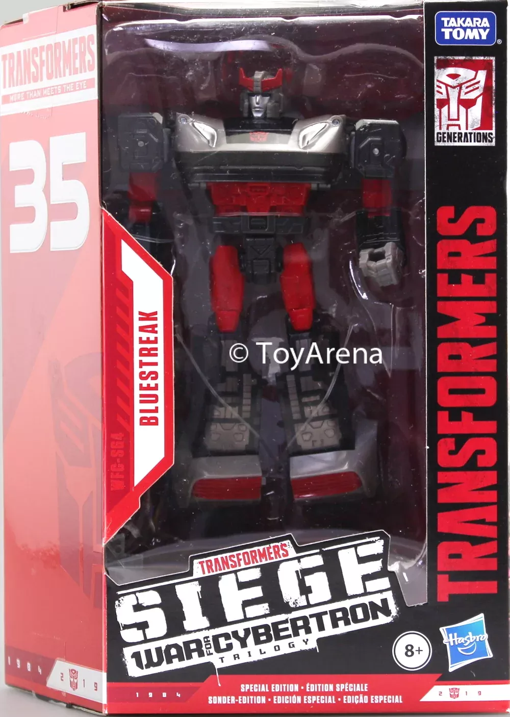 Transformers Generations War For Cybertron: Siege Deluxe Bluestreak Action Figure Exclusive WFC-S64
