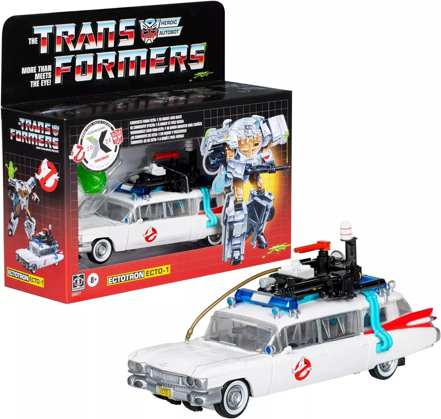 Transformers Ghostbusters Crossover Ectrotron Ecto-1 Action Figure