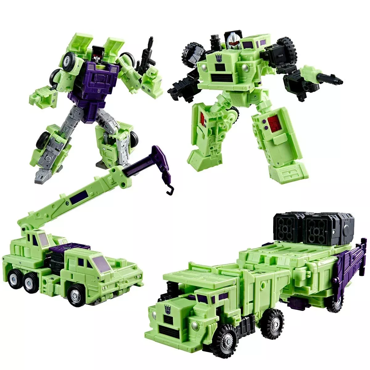 Transformers Studio Series 86 Commander Constructicon Long Haul and Hook 2 Pack Action Figure