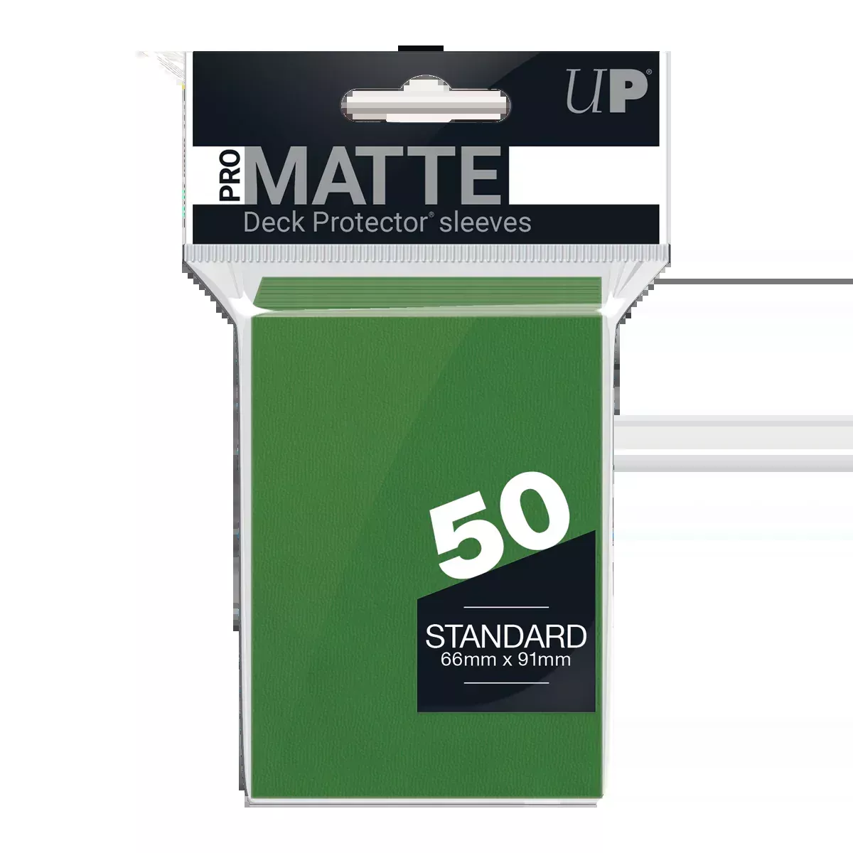 Ultra Pro Matte Green Standard Size 50ct
