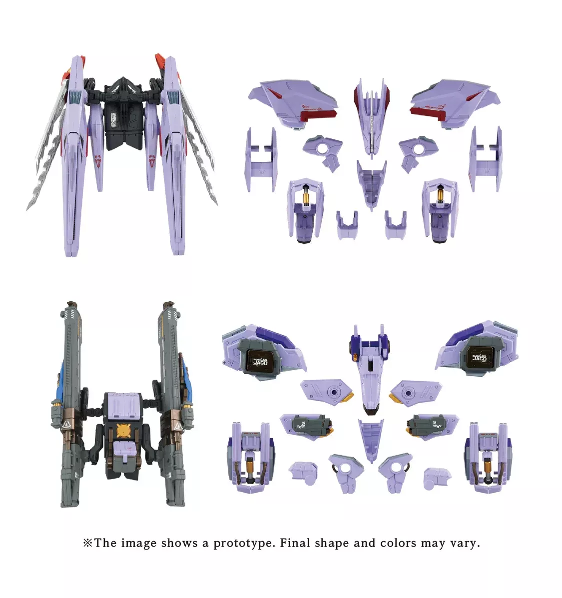 Zoids T-Sparks Adamas Machina AM-Z01CP Berserk Fury Sturm and Jagd Unit Action Figure GN201