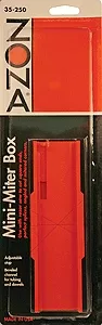 Zona 35-250 Plastic Mini Mitre Box ALL Scale